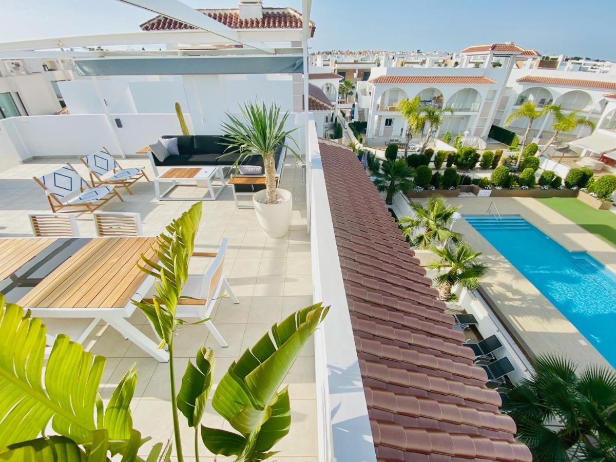 Fortuna Penthouse With Roof Terrace, Ac And Pool Rojales Exteriér fotografie